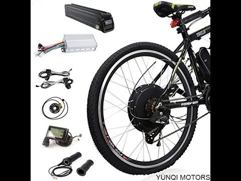 Como instalar un kit electrico a tu bicicleta 