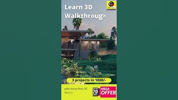 3d architectural walkthrough tutorials with live support | Learn Lumion with Career Hacks