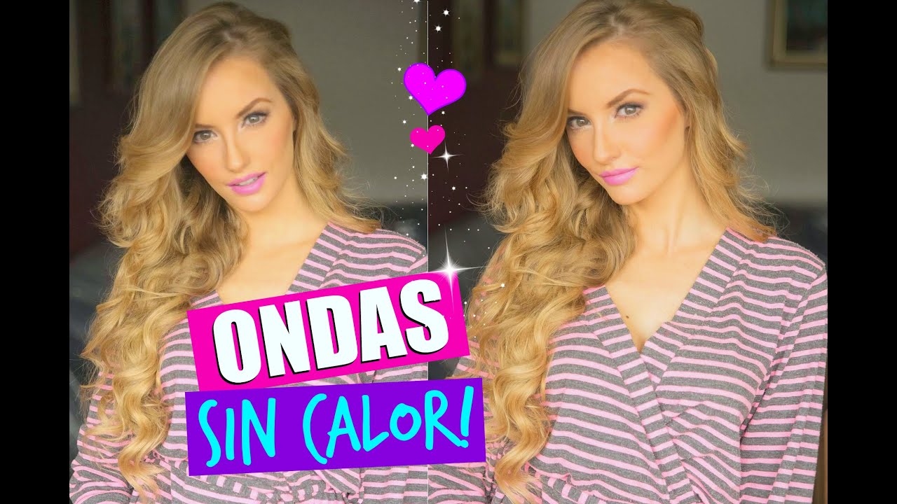 Como hacer rizos u ondas sin calor: ¡3 métodos fáciles!