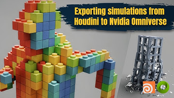 Exporting Simulations from Houdini to Nvidia Omniverse (USD Composer)