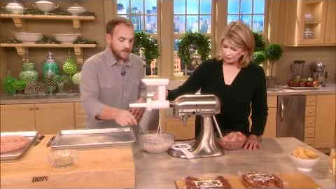 Sausage Making with Martha StewartButcher Ryan Far...