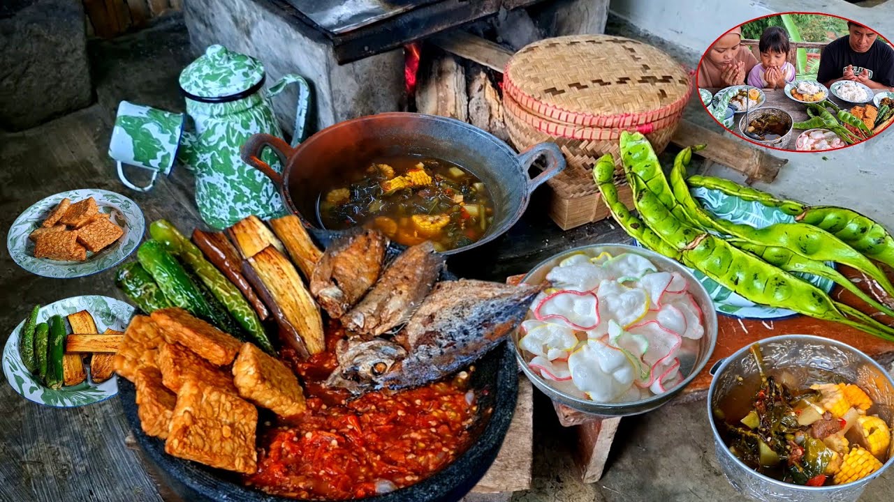 JOS GANDOS PEDO ELOM OLAHAN KAMPUNG PAKAI HAWU‼️SAYUR ASEM,SAMBEL,TRASI PETE,ASIN SEPAT,SEMUANYA ENK