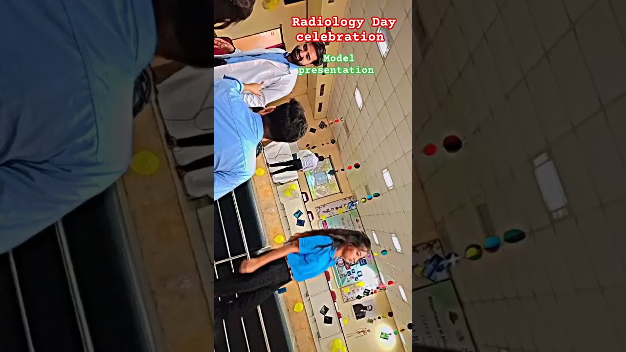 world 🌍 Radiology Day celebrate 💐 and Model presentation #shorts #short #radiology #medical #bmlt 🥼🧪