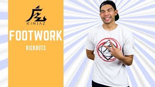 How To Breakdance - Footwork - Kickouts (An Explosive Movement With Variation)