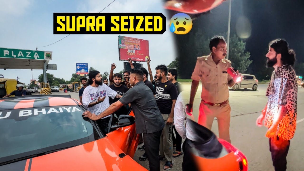 Police Ne Apni Modified Supercar Supra Mk5 Ko Odisha Ride Pr Seize Kardiya ? 😰