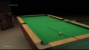 Snooker realtime physics simulation with HARFANG® Python