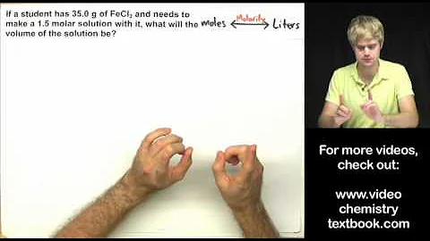 Molarity Practice Problems (Part 2)