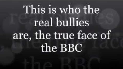 BBC TV Licensing BULLYING Campaign