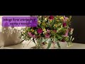 Как сделать цветы в чашке / How to do teacup floral arrangement