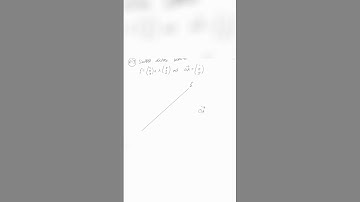 Finding the shortest distance between a line and vector. #alevelmaths #olevelexam #shorts #vectors