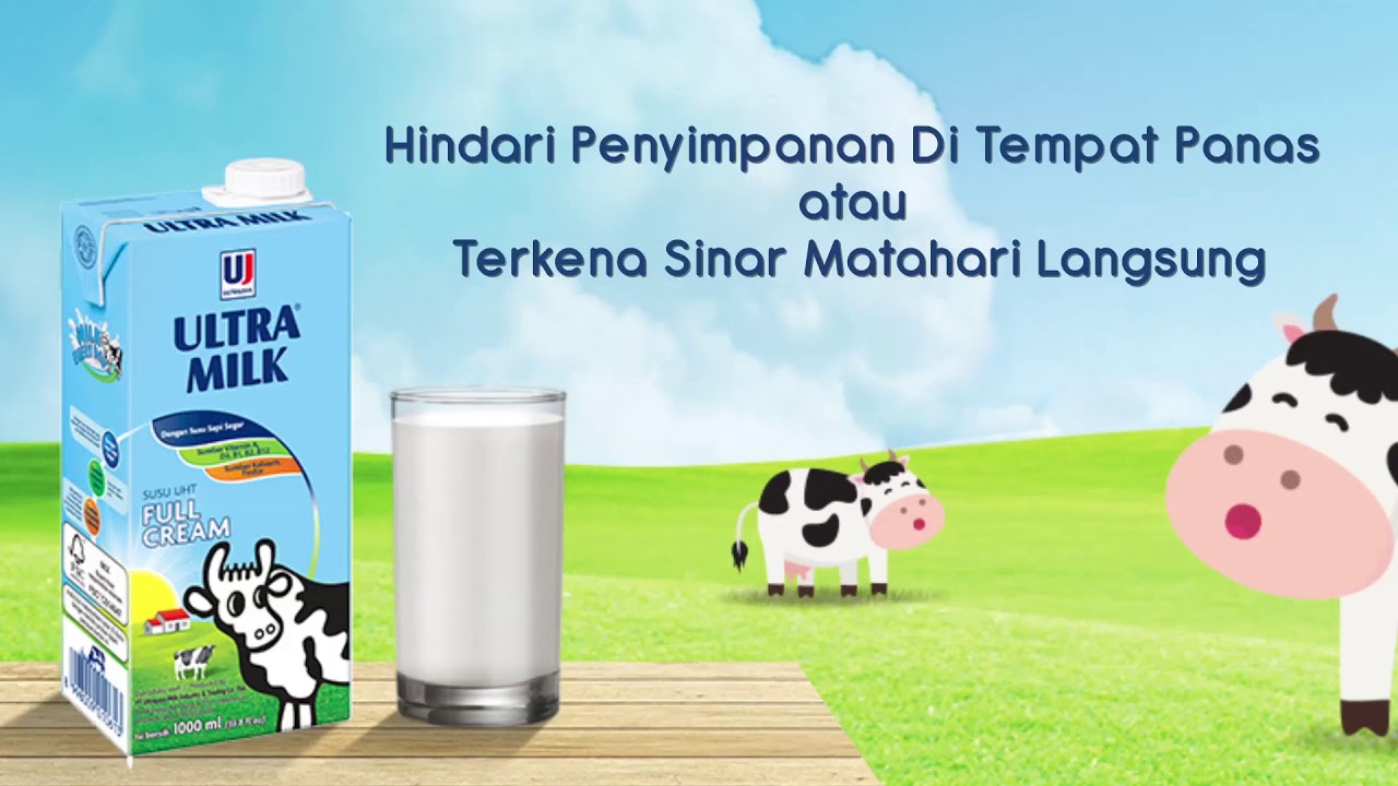 Tips Menyimpan Produk Susu Ultra Milk - YouTube