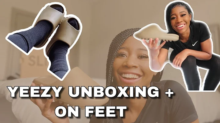 Earth Brown Yeezy Slides - Unboxing, Review, & On Feet | Ciera B.