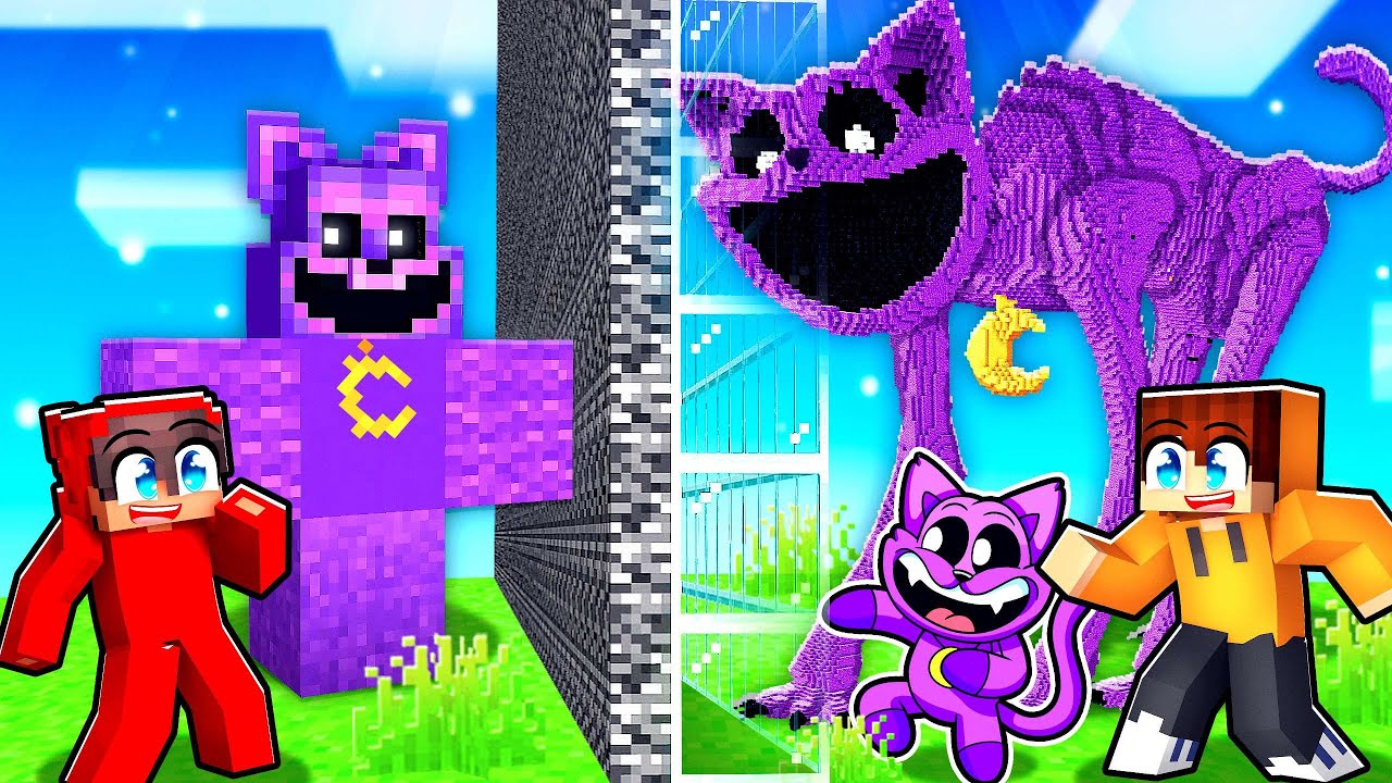 I HIRED CATNAP in a PLAYTIME BUILD Challenge!