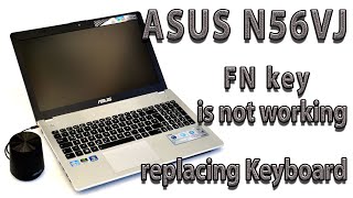 Asus N56VJ Keyboard replacement