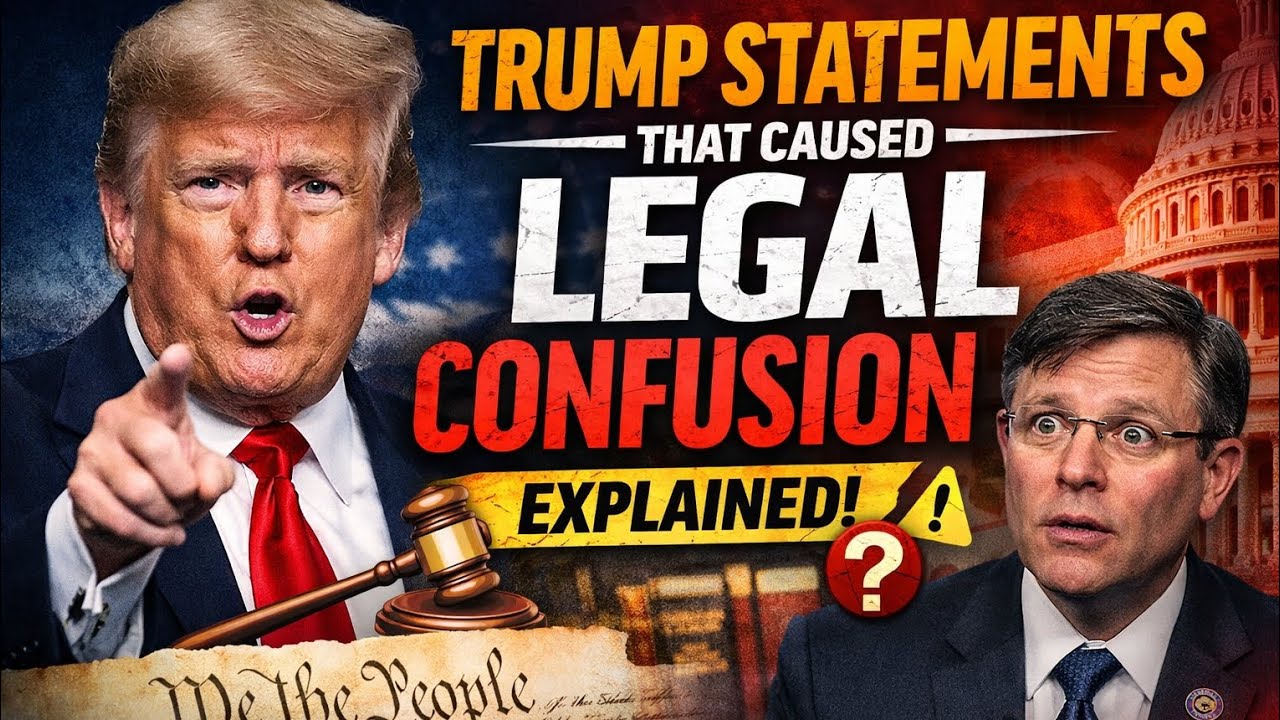 1 MIN AGO: Trump Statements That Caused Legal Confusion — Explained