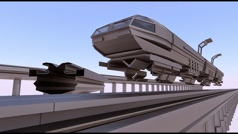 Superconductor Train - Blender Game Engine