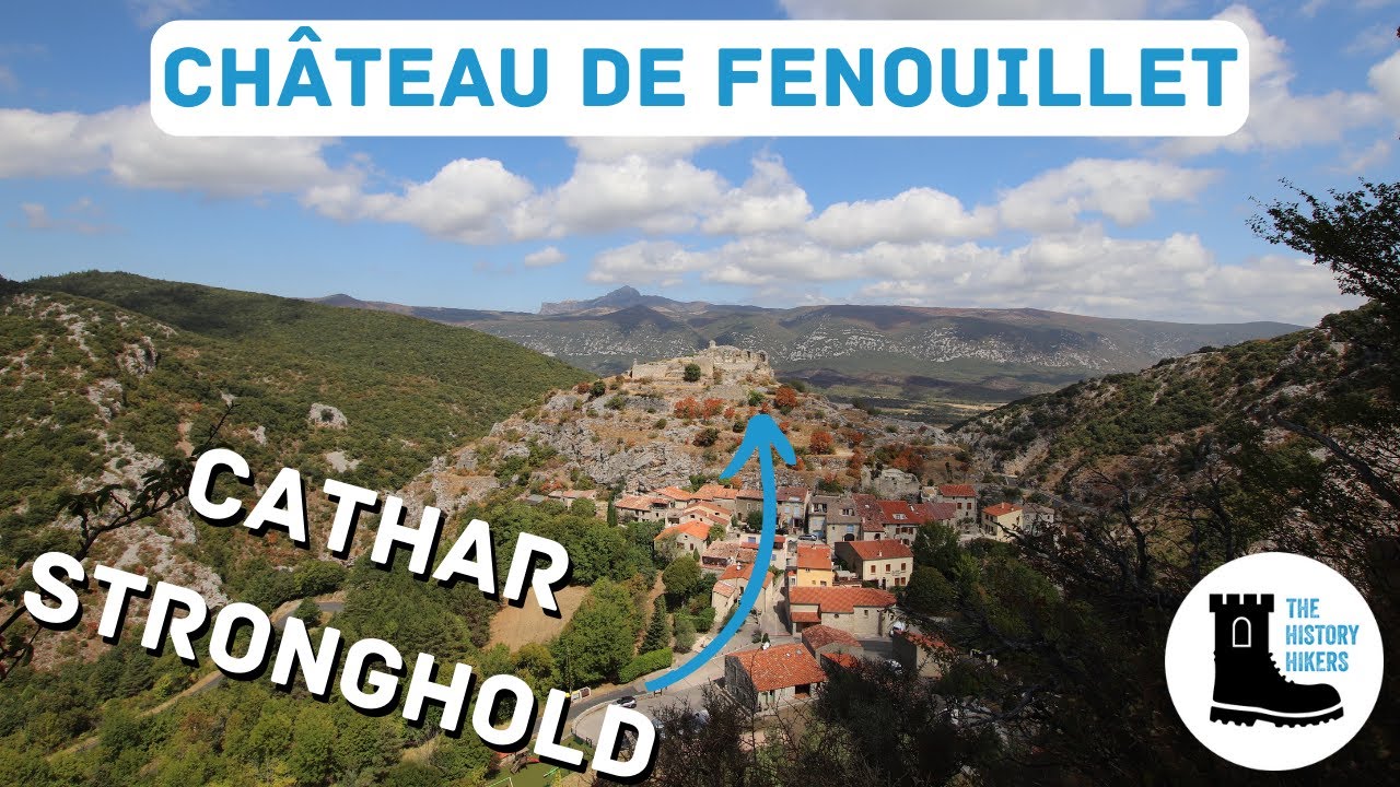 Visiting an authentic Cathar castle ruin  |  Castle of Fenouillet
