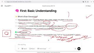 Scan Conversion,