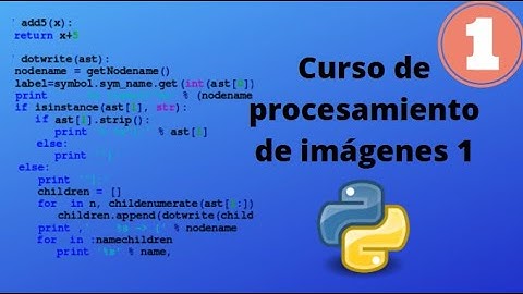 Curso de procesamiento de imágenes 1(Almacenar una imagen y mostrarlo)