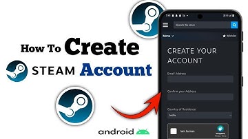 How To Create Steam Account On Mobile - Step By Step