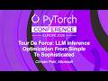 Tour De Force: LLM Inference Optimization From Simple To Sophisticated - Christin Pohl, Microsoft