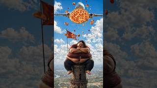 "मोटे आदमी ने पिज्जा खाया 😱 फिर जो हुआ वो चौंका देगा! 😂#shorts #youtubeshorts #viral #funnyvideo