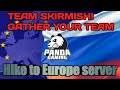 Team skirmish on the euro server или &quot;Стенка на Стенку &quot;  в World of Warships blitz