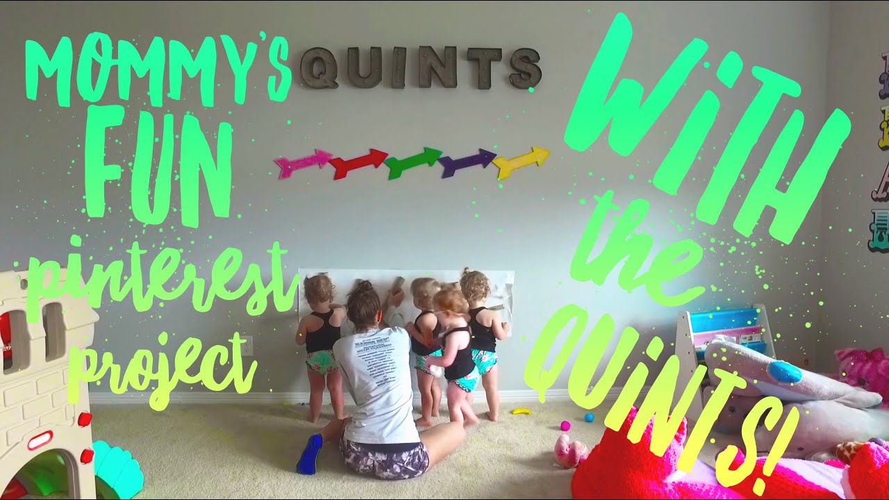 Mommy’s Fun Pinterest Project for the Quints - YouTube