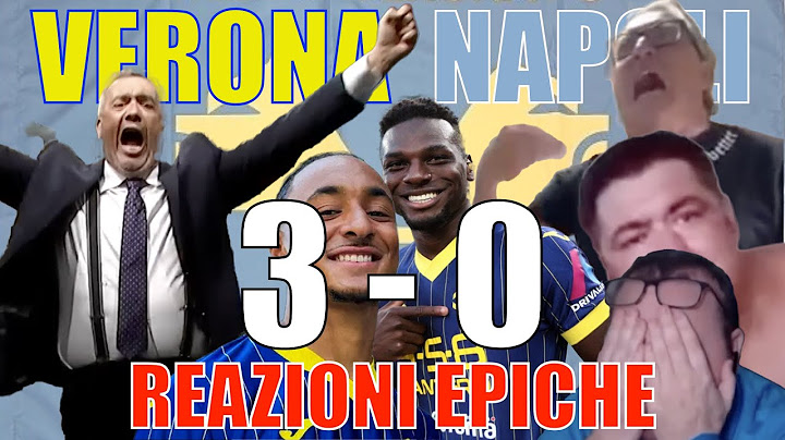 VERONA NAPOLI 3 0 - Reazioni EPICHE dei TIFOSI Veronesi e Napoletani @gianlucavighini