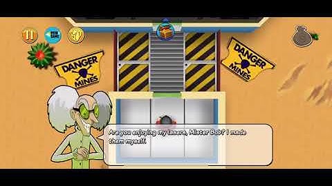 Robbery Bob: CHAPTER 3 - SECRET LABS Level 3 , 100% iOS/Android Walkthrough