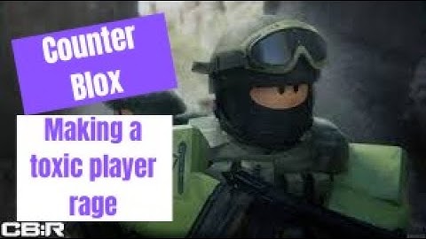 Making a toxic kid rage quit | Roblox Counter Blox