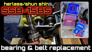 Herless/Shun Shin SSB-15BS Lathe Spindle Bearing Replacement. Part 2