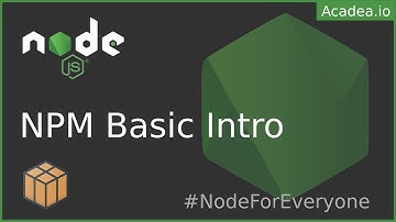 Ep04 - Why NPM - Node Package Manager | Quick Introduction