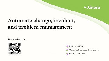Automate change, incident, and problem management