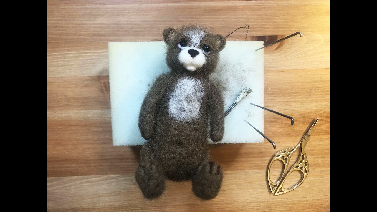 Filcowanie od podstaw, lekcja 4 - głowa.