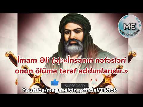 Dini status Dini video Vatsap üçün status Hz Əli ə sözləri