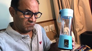 USB PORTABLE BLENDER ريفيو الخلاط المحمول