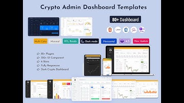Bitcoin CryptoCurrency Template fully Responsive Dashboard UI Kit