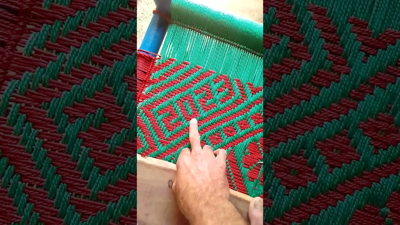 Charpai Ki Bunai Cot Making Rope Bed 