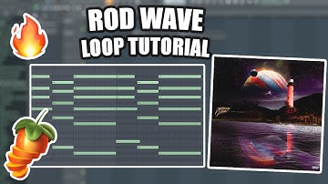 How To Make Pain Melodies For Rod Wave | FL Studio Tutorial
