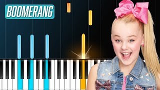 JoJo Siwa - "Boomerang" Piano Tutorial - Chords - How To Play - Cover screenshot 2