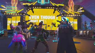 Happier - Marshmello & Bastille - Live In Fortnite