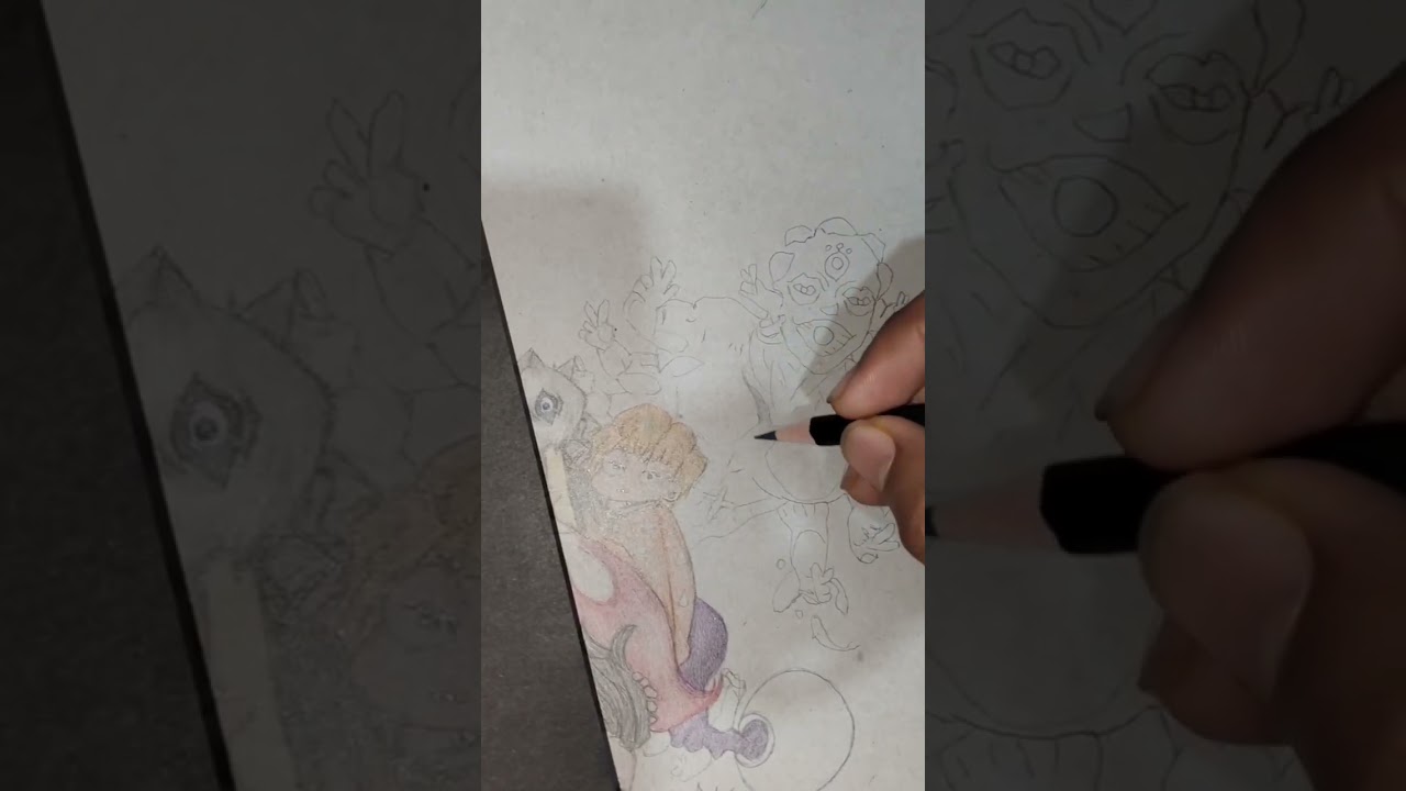 Creating a Surreal Monster: Original Character Speedpaint