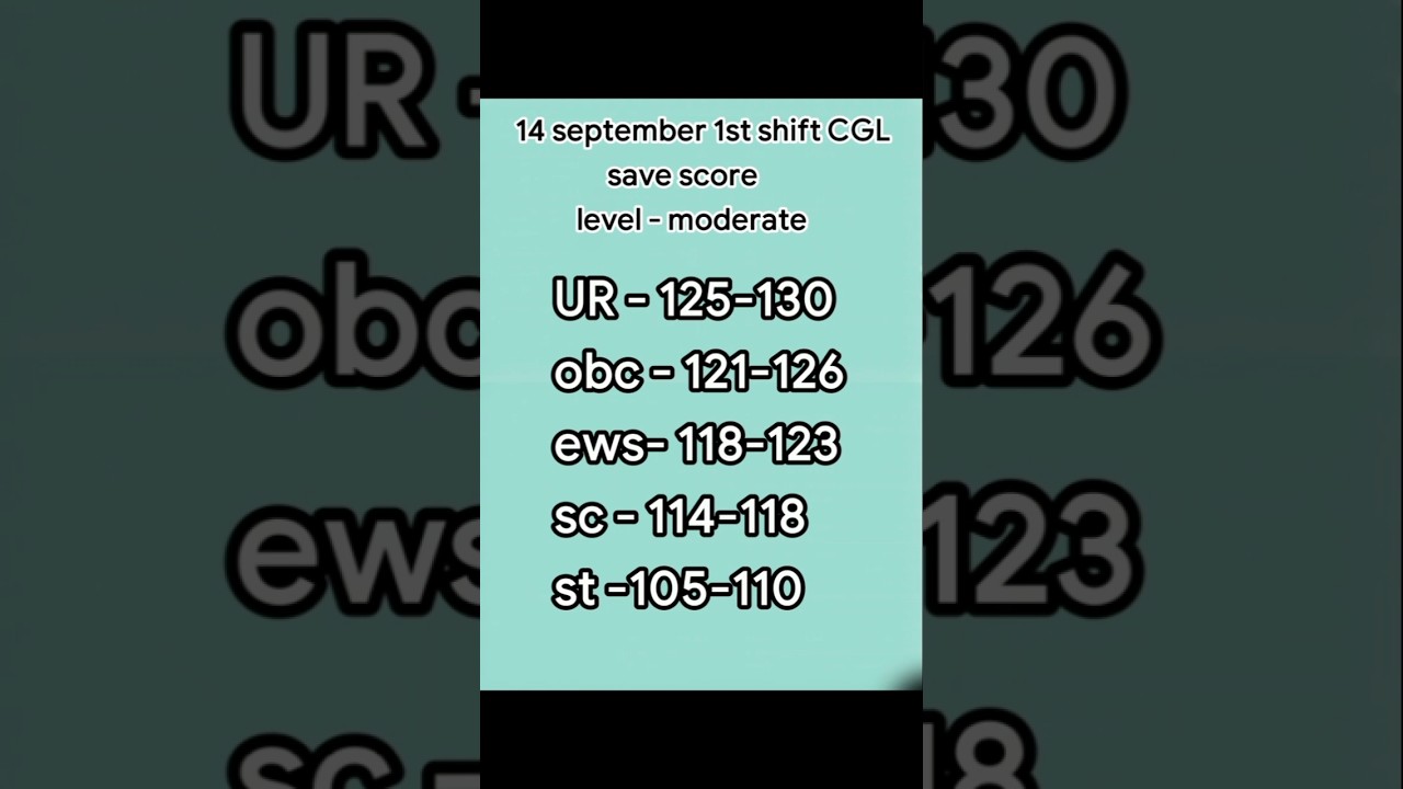 14 september 1st shift save score 