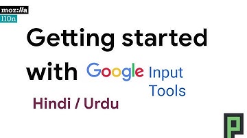 Getting started with Google Input Tool