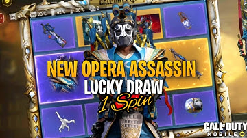 1 LUCKY SPIN ON OPERA ASSASSIN DRAW | AS VAL BEIJING OPERATIC | NEW CHARACTER TIANGU IN CODM