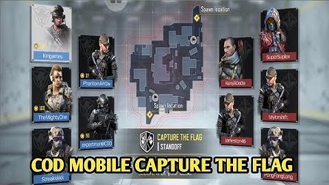 CALL OF DUTY MOBILE GARENA CAPTURE THE FLAG STANDOFF GAMEPLAY//COD MOBILE GAME