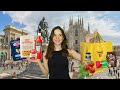 Inside an italian supermarket in milan 