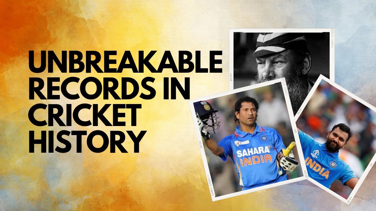 Unbreakable Records In Cricket History YouTube Unbreakable Records In Cricket History YouTube