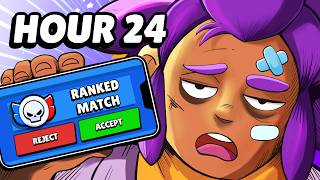 I Survived 24 Hours of Ranked Brawl Stars